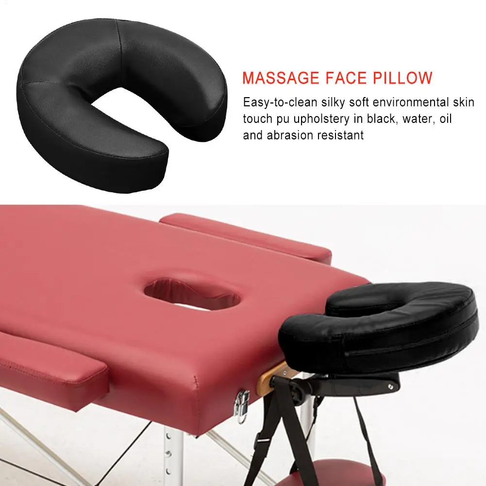 face Pillow Memory Foam Neck Pillow U Shape Pillow ultra soft Massage Easy to clean Universal Massage Headrest Face Cushion