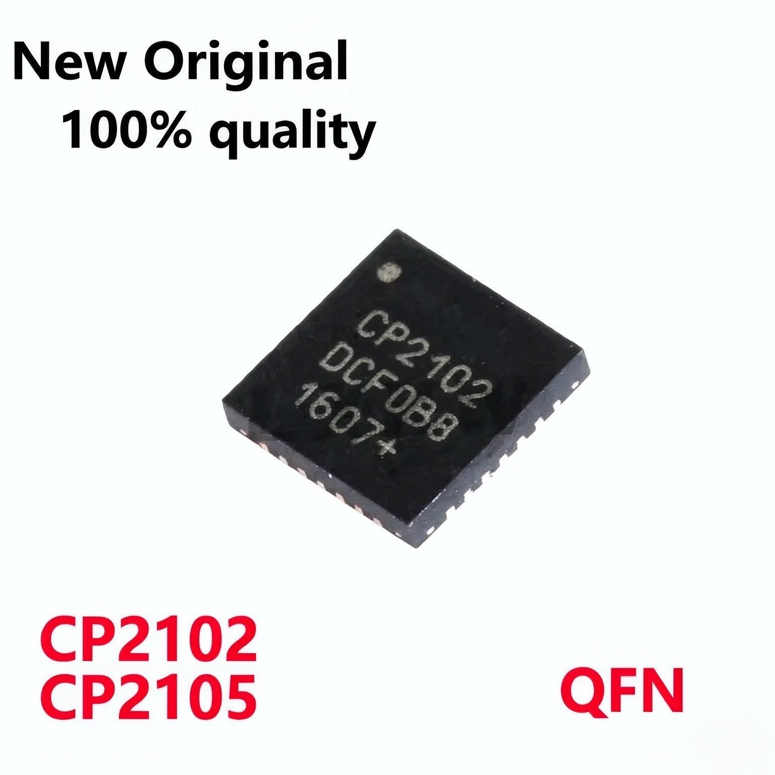 5/PCS New Original CP2102 CP2102-GMR QFN28 CP2105 CP2105-F01-GMR QFN24 USB to UART bridge controller chip In Stock