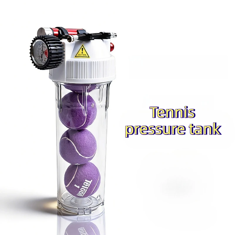 

Professional Tennis Booster Tank Large Capacity Tennis Pressure Tanks Durable Pressure Bottles Portable Sports Accessories