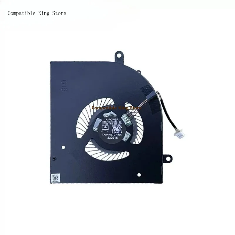 L+New Original Laptop CPU+GPU Cooling Fan for MSI MS-15G2 MS-15G1 Creator Z16 HX Studio BS6212MS-U5W/U5Z FAN