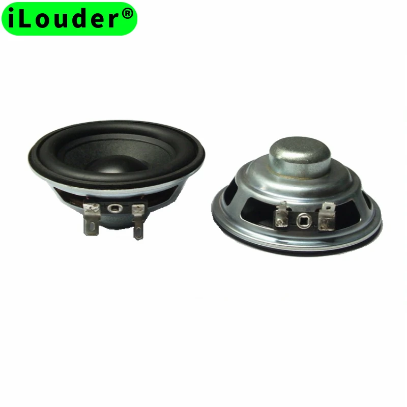 Factory Hot sale 3 inch(77mm) PP cone+Rubber edge 4Ω/8Ω optional Neodymium-magnet Full range Iron frame Speaker Rated Power 10W