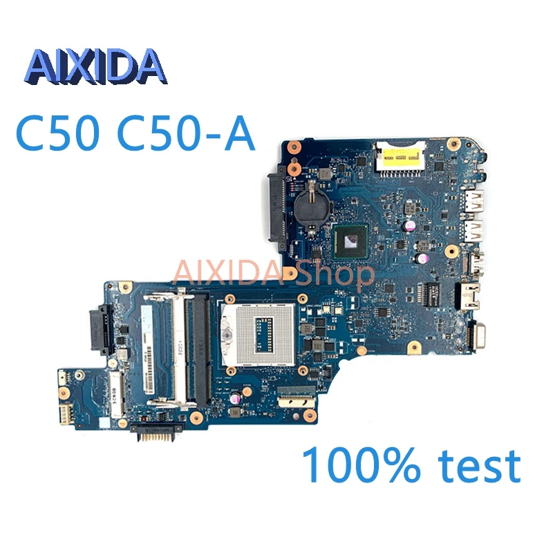 

AIXIDA H000063030 H000063020 H000064260 PT10S UMA MB Laptop motherboard For Toshiba Satellite C50 C50-A HM86 DDR3L Main board