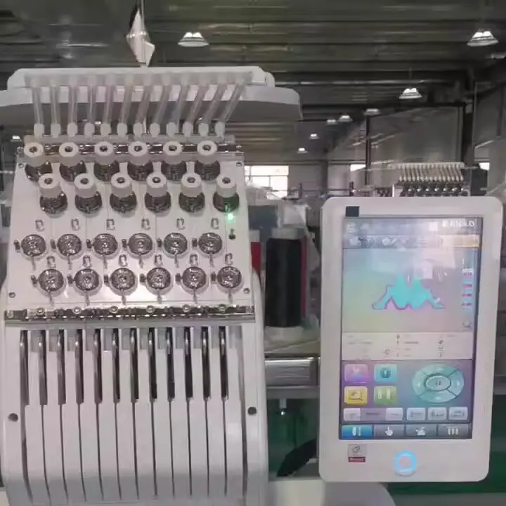 Factory Direct 2026 Mini embroidery machine, fully automatic small industrial computerized embroidery machine