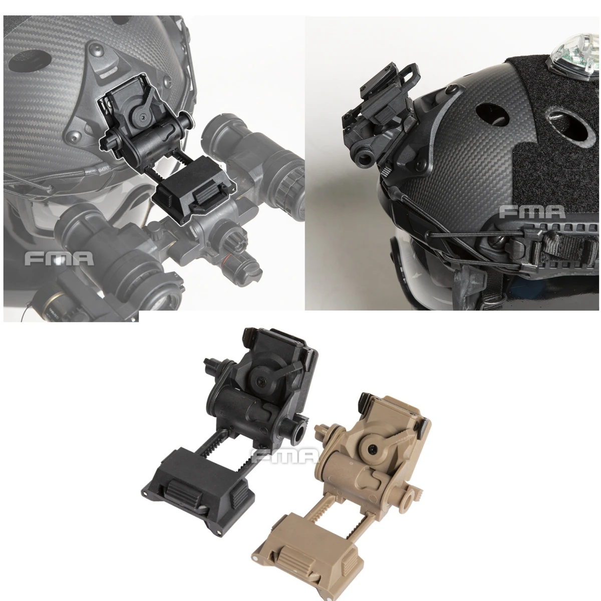 Tactical Plastic L4G24 Helmet Accessories Tipper/Stand Night Vision Device Connection Frame TB1012