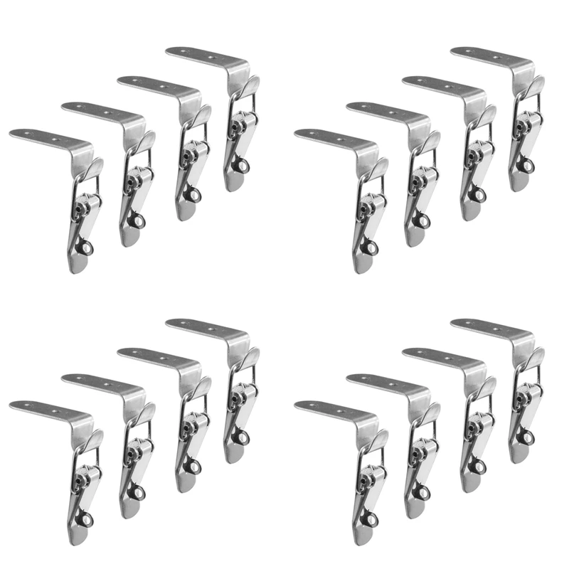 

4X90 градусов пряжка с утопленным ртом замок с крючком из нержавеющей стали подпружиненный выдвижной переключатель защелка тройной замок