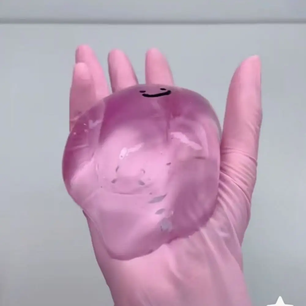 Squeezing Acne TPR Crystal Ball Simulation Rabbit Transparent Water Ball Pinching Toy Creative Solid Bubble Octopus Pinching Toy