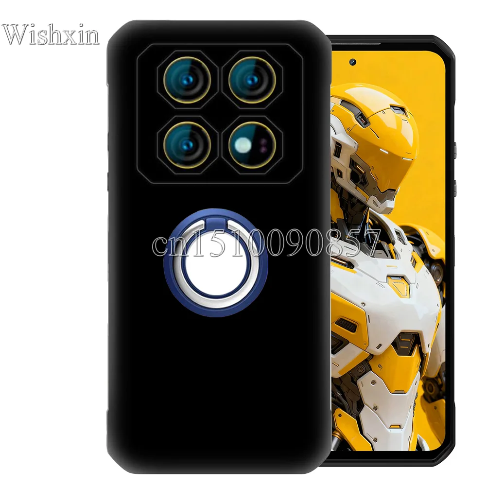 Ringhalter, stoßfest, weiches TPU, Ständer, stoßfeste Hülle für Oukitel WP60 Coque Funda – Detail 7