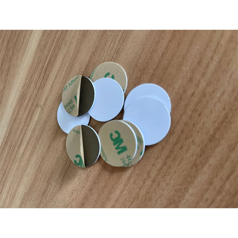 50/100pcs NFC Coin Card NT/AG 213 Anti-metal 13.56MHZ 144 Bytes 25mm Universal Metal surface available RFID Nt/ag213 nfc tags