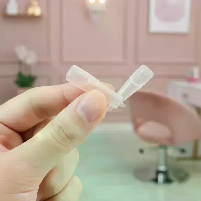 French Nail Extensions Made Easy with 140Pcs Dual Form Kit for Quick Manicures