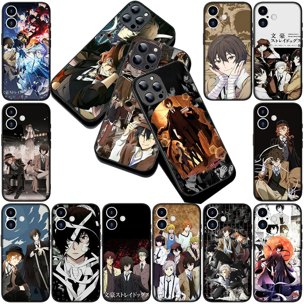 Чехол для телефона Bungou Stray Dogs Anime Case для Motorola Moto E14 E15 G04 G05 G14 G34 G35 G84 G24 A54 G15 Power E22 Корпус