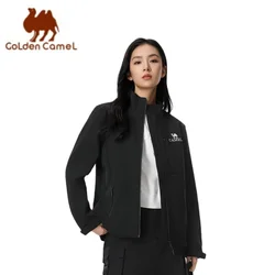 GOLDEN CAMEL Outdoor Hiking Jackets Women Men Soft Winter Coats Windbreakers Thick Warm Fleece Jacket for Men 2023 Autumn Cloth