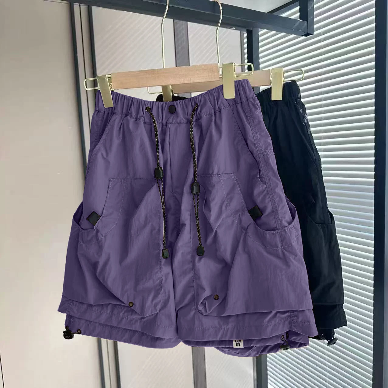 

Спецодежда American Sle orts Мужская летняя многоэтажная модная брендовая функциональная прямая нога с пятью четвертью свободная Qui Dry Ca...