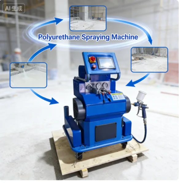 

YG Customized Polyurethane Polyurea Waterproofing PU Spray Foam Machine Multi-functional Sprayer