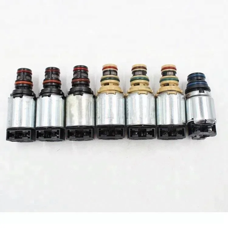 Genuine Original New 6T40E 6T45E Transmission Solenoids For G M Buick Cruze ASTRA Old Generation Black solenoids