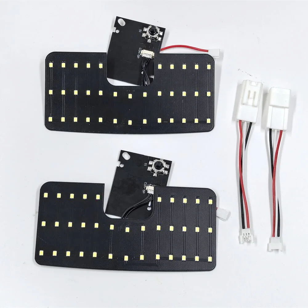 

July King 6000K LED Interior Reading Lights Compatible for Toyota Noah Voxy 80# ZWR/ZRR8# H26.1-R3.12, 2 pcs Car Dome Map Light