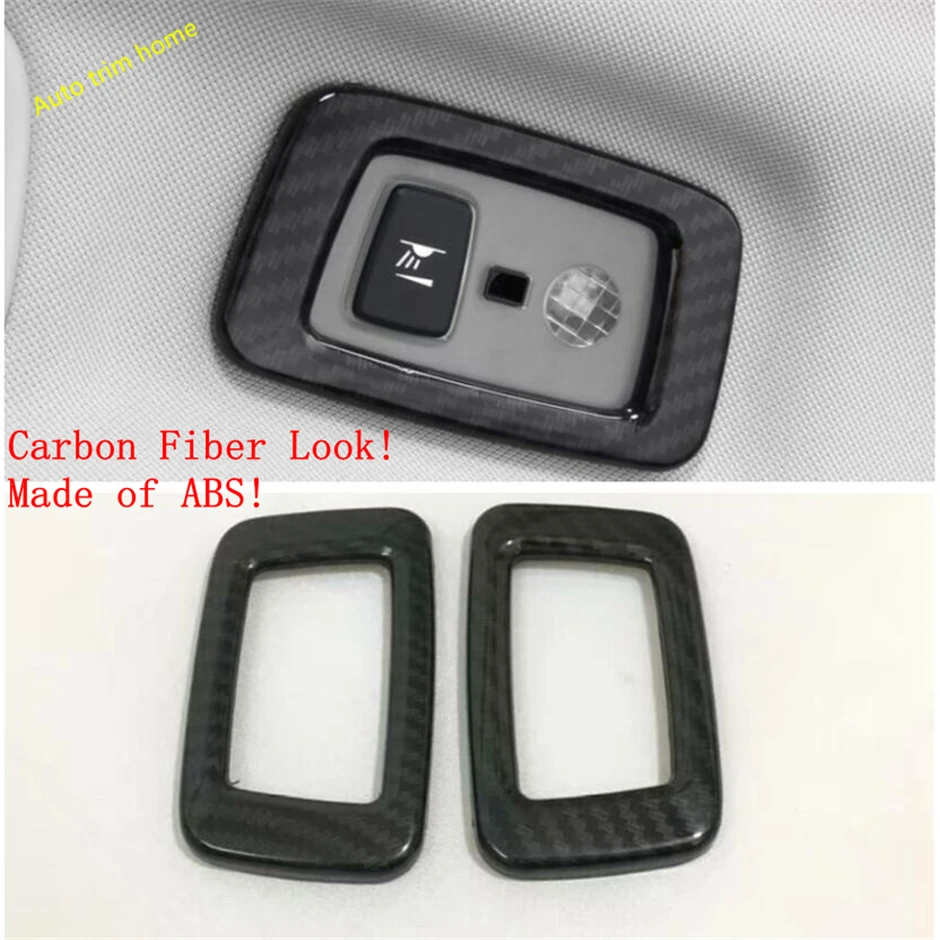 

Front Rear Roof Dome Courtesy Reading Light Lamp Control Switch Decoration Cover Trim For VOLVO XC40 2018 - 2024 Car Accessories