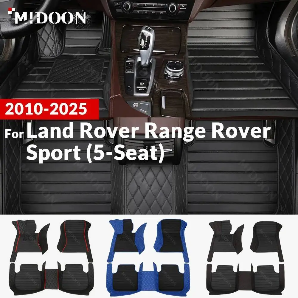 

New styles! For Land Rover Range Rover Sport (5-Seat) 2010-2025 Custom Car Floor Mat Auto Carpet Cover Interior Accessories