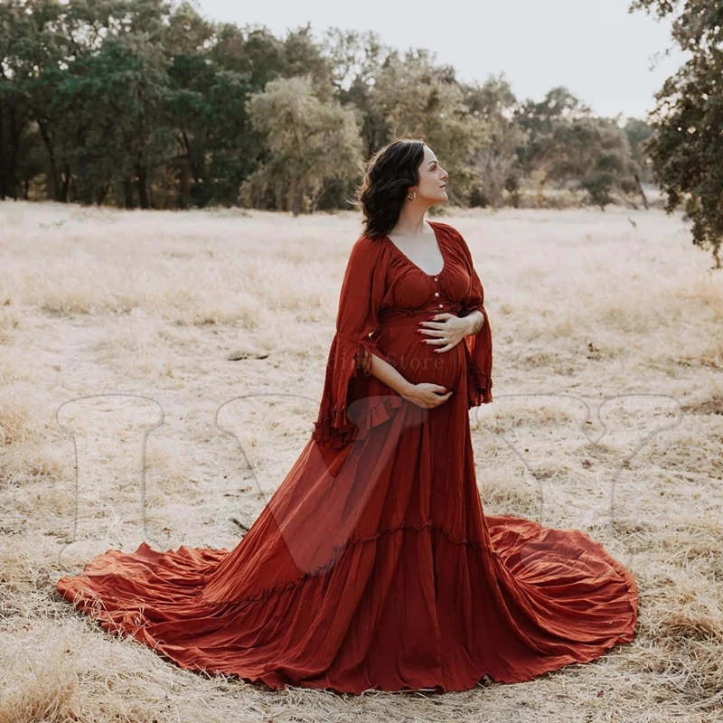 Maternity Dresses Bohemian Maternity Photography Maxi Dress Maternity Shower Photo Shoot Clothing BabyshowerDress Pregnant Woman