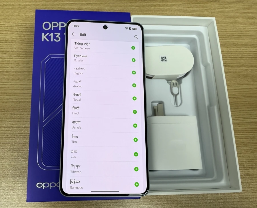 NEW OPPO K13 Turbo Pro 5G 6.8" AMOLED Snapdragon8s Gen4 120Hz 7000mAh Battery 80W SuperVOOC 50MP Camera NFC OTA ColorOS15 Turbo