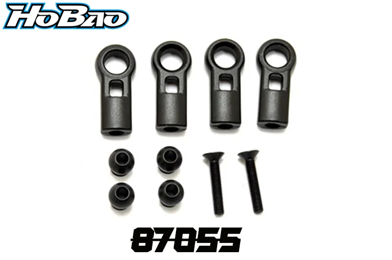 Original OFNA/HOBAO RACING 87055 Steering Turnbuckle Ball End 6.8mm/ L 23.9, 4PCS For 1/8 HYPER 7 TQ / PBS BUGGY ST RTR/PRO