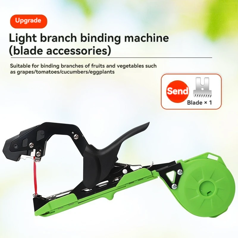 

Plant Tying Machine Light Fruit Weight and Vegetable Vine Binder with Non-Slip Grip Steel Manganese Garden Tying Plant Machine