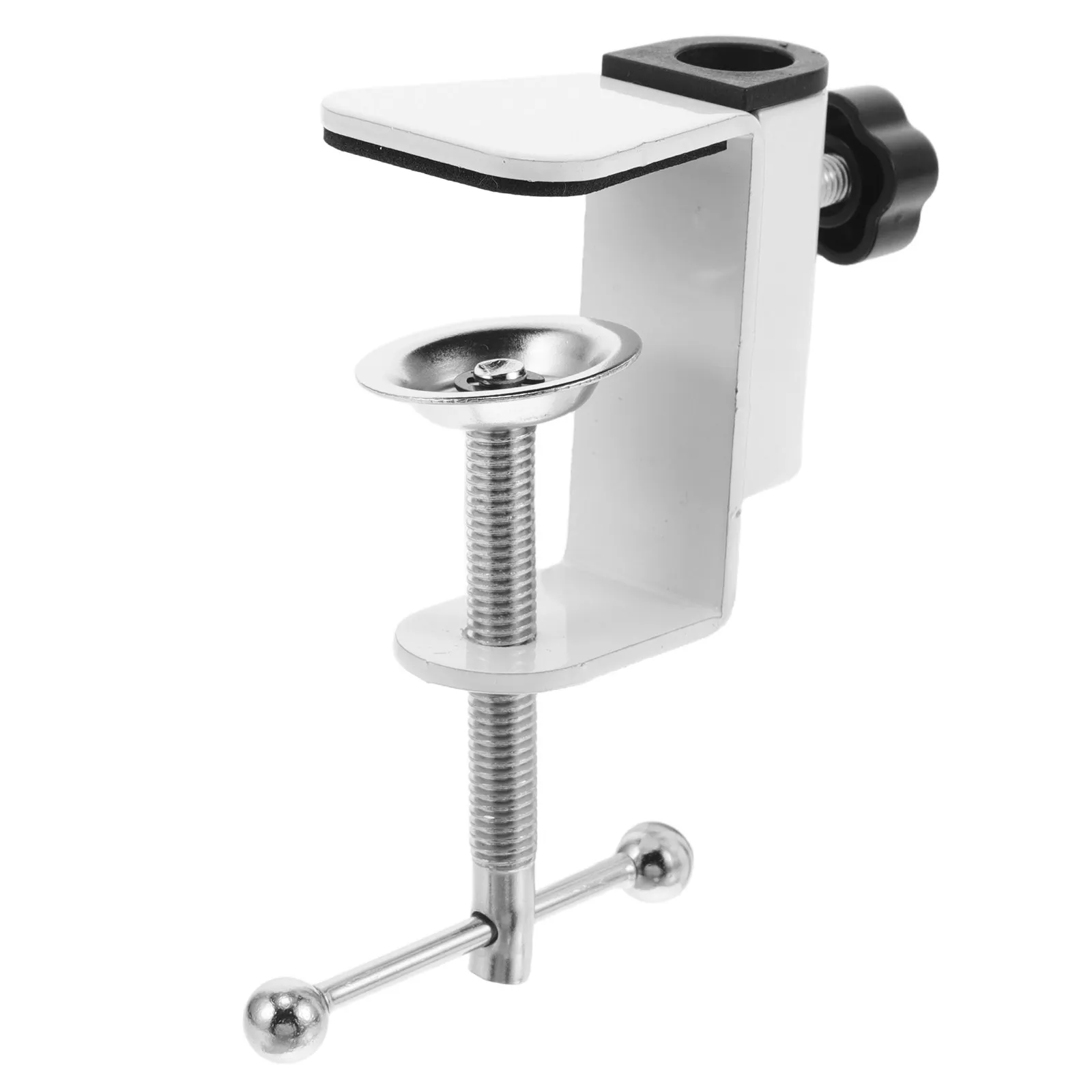 Aluminum Alloy I-Beam Desk Clamp Lamp Metal Base 360 Degree Rotatable Adjustable Arm Clip Light for Office Desk Accessories