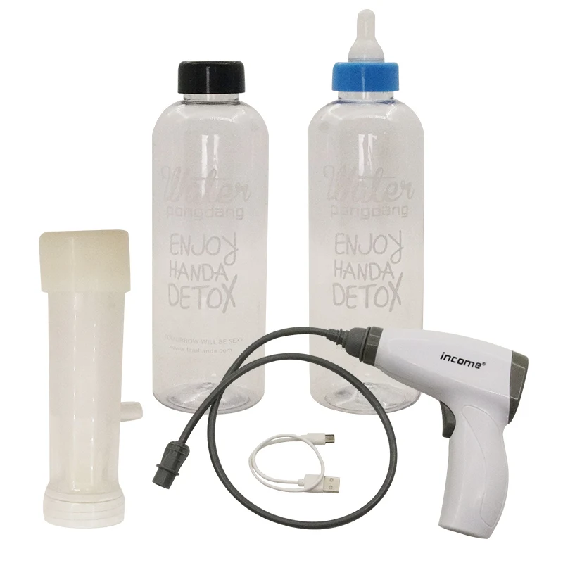 

Veterinary Equipment Manual Animal Milking Machine with 2 Milk Bottle Portable Rechargeable Milking Machine