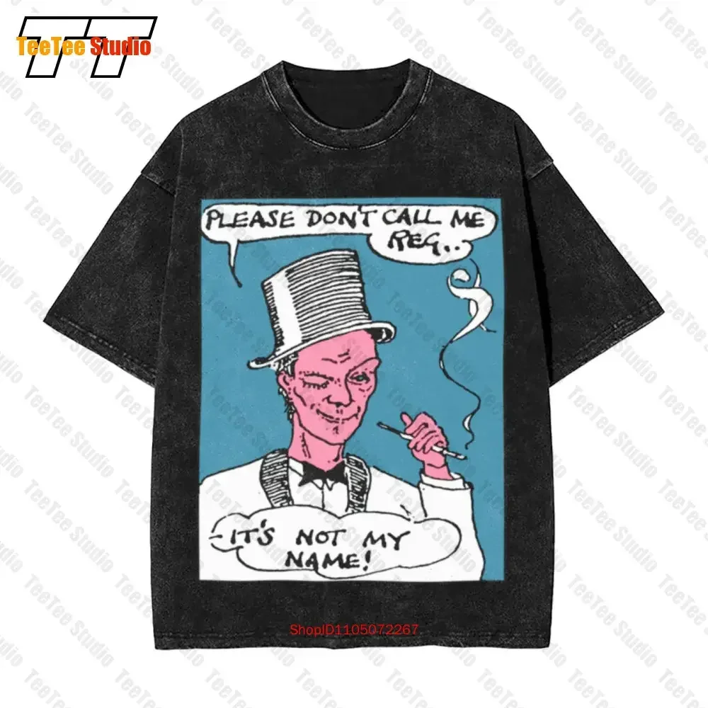 Vintage Robyn Hitchcock Please Dont Call Me Reg 80S Tour Rare Vintage Oversized T-Shirt Tee 0UZD