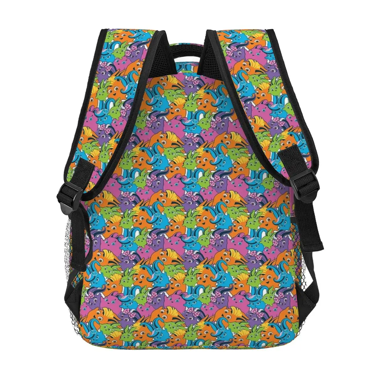 Sunny-mochilas con patrón de conejo para niños y niñas, mochila escolar de dibujos animados, bolso de hombro de gran capacidad