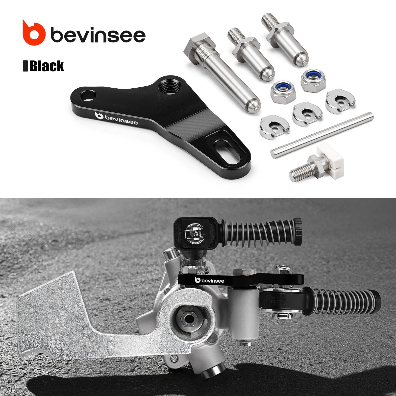 BEVINSEE Aluminum Relay Lever Assembly for MQ200 5 speed for  VW for Golf MK5 MK6 for Audi A3/S3 for SEAT ALTEA, Smooth Shifting