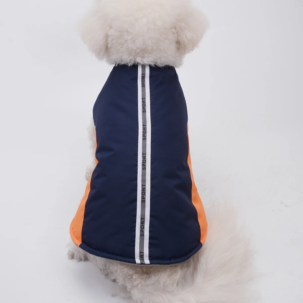 

Waterproof Cotton Jacket Outdoor Pet Vest Dog Snowsuit Apparel Reflective Coat Keep Warm