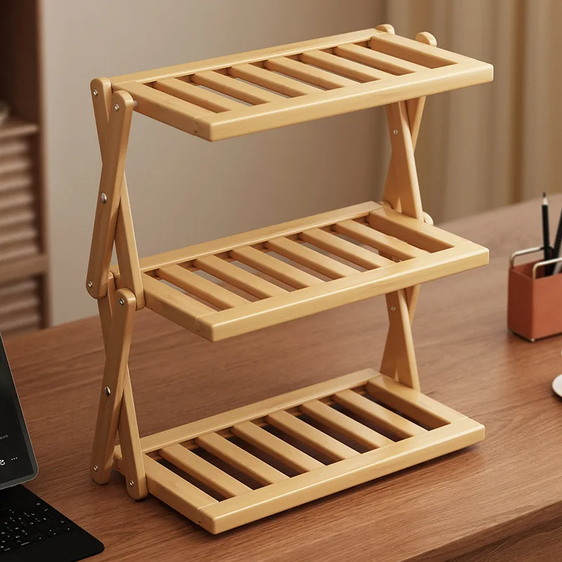 Desktop Shelf Household Multi-layer Finishing Storage Rack Household Products Display Rack