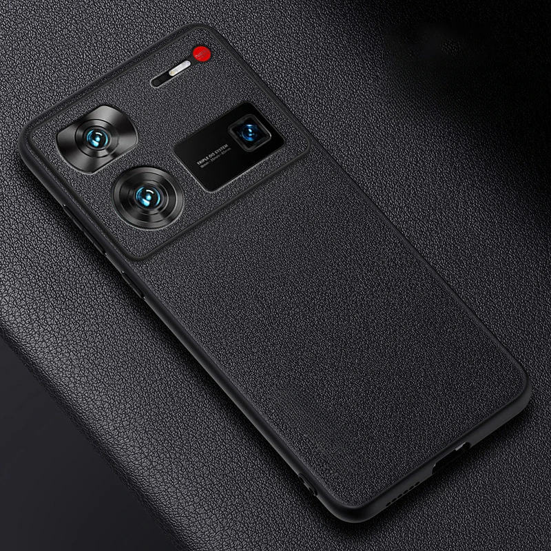 For Nubia Z60 Ultra Phone Case Skin Feel Soft Leather Pattern for NUBIA NubiaZ60 Z60Ultra Lens Protective Cover Back Shell