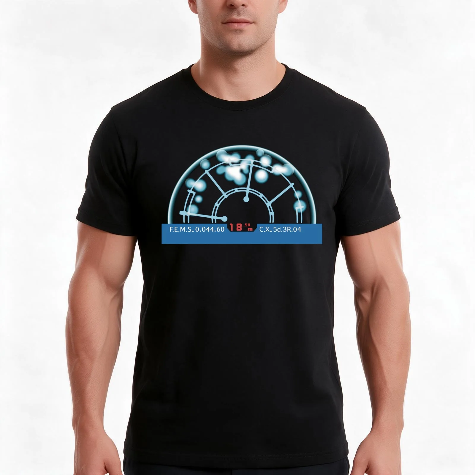 Aliens (1986) Motion Tracker T-Shirt Summer Casual Cotton Tee Oversized Streetwear Tops Vintage Graphic Print 100% Cotton