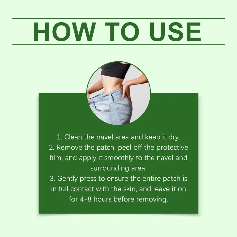 Body Care Patch Lightweight Slimming Sheet Skin Fitting Comfortable Shaping Patch for Daily Use at Home or Office