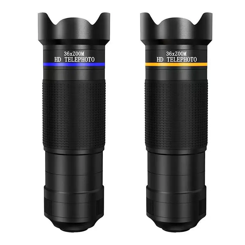 

36X Mobile Phone Camera Lens Clip on Telephoto Mobile Phone Camera Telephoto Lens Camping Hunting Sports Optical Telescope Lens