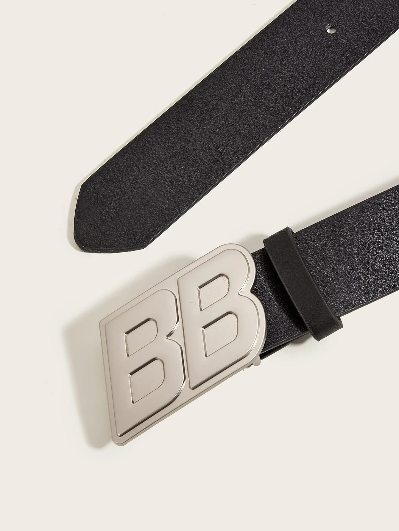 2023 Fashion Simple Designers B Buckle y2k men's belt High Quality Pu Leather Women's luxury belt strap Male Accessories