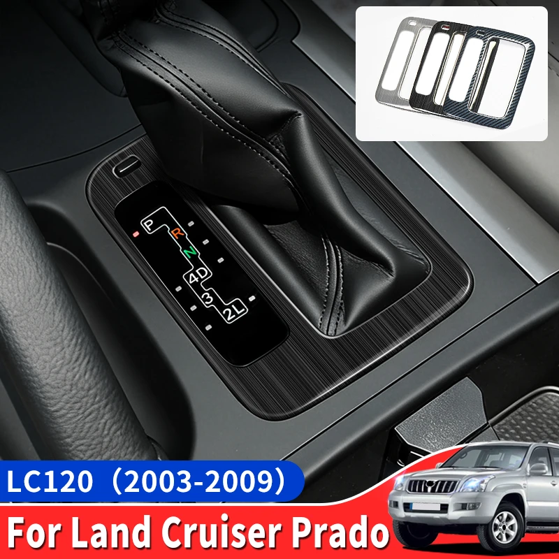 

For 2003-2009 Toyota Land Cruiser Prado LC120 Gear Shift Panel Protection Cover Anti-scratch Interior Modification Accessories
