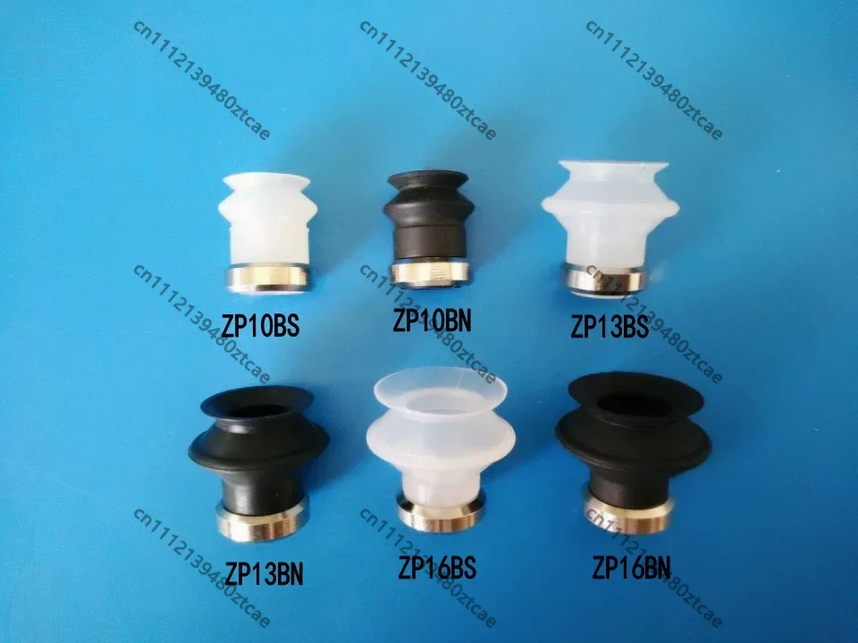 Industrial Flat Vacuum Suction Cup Pneumatic Manipulator Nozzle Replacement Parts For Automated Handling Equipment