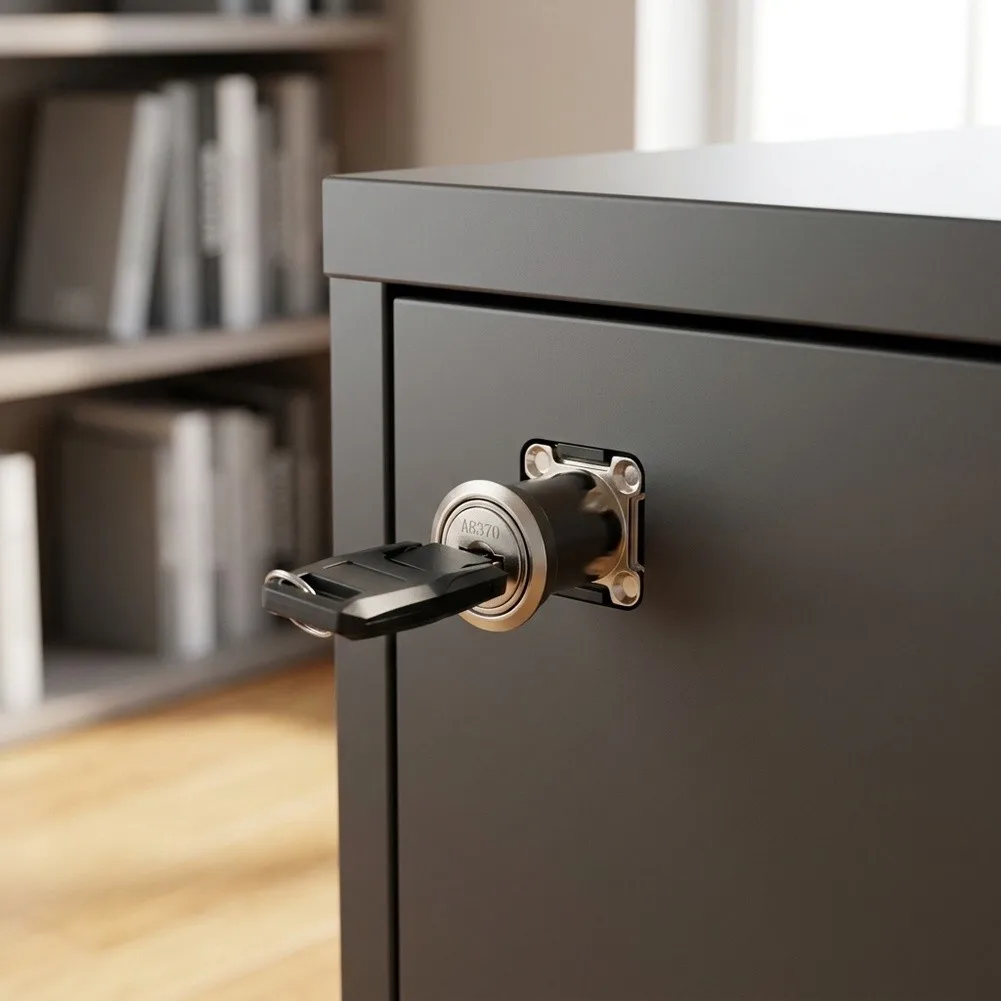 Shutter Door for Lock for Double Hook Lock Unique Coding System Secure Locking Mechanism Easy Storage Key Folding Key Cabinet