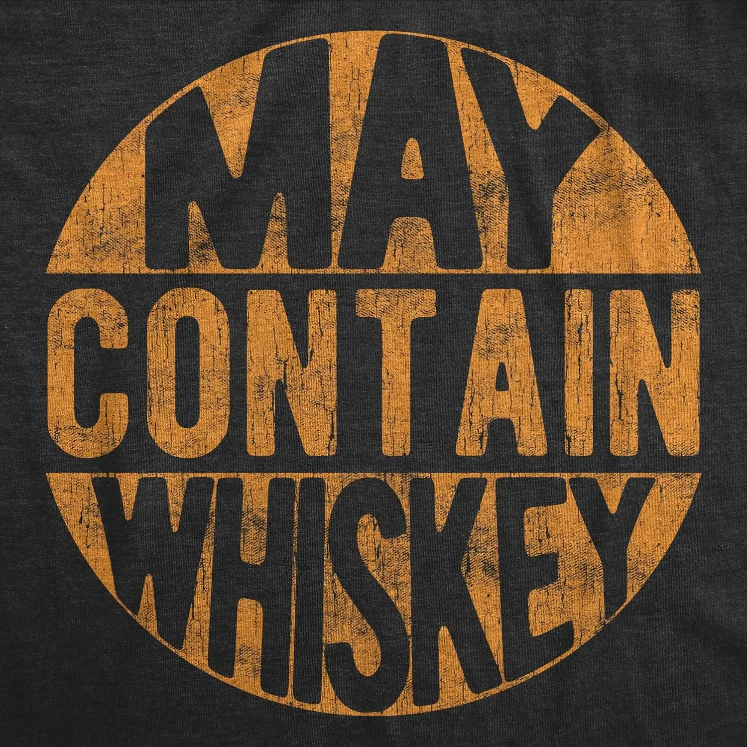 Mens May Contain Whiskey Tshirt Funny Liquor Drinking Party Graphic Tee