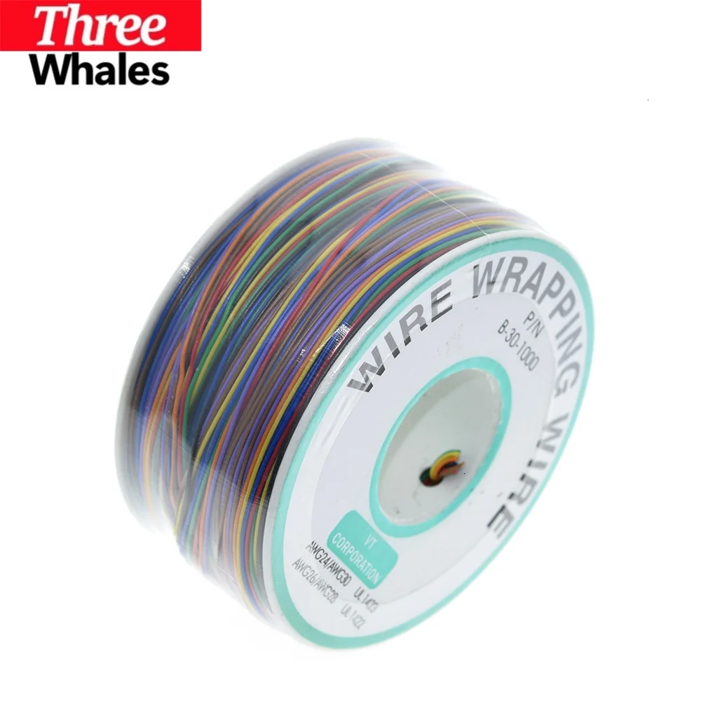THR Wrapping Wire 8 30AWG Insu - огляд і ціна Breadboard Jumper Wire