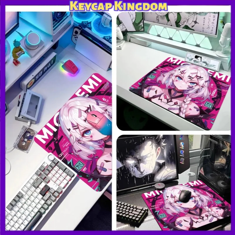 Extra Large Tempered Glass Mouse Pad FPS Esports Desk Mat Upgraded Crystal Mist Surface Smooth Custom Anti-Slip Gaming Desk Pad