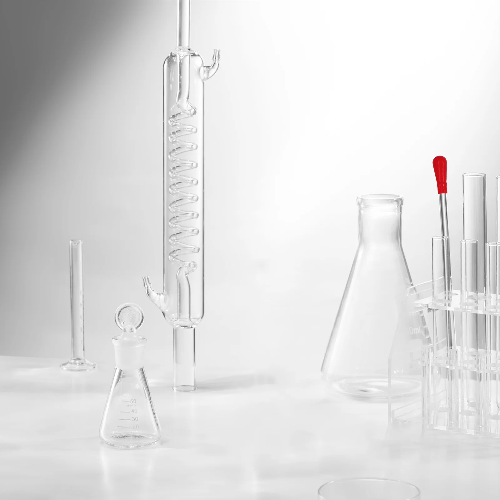 

50pcs Silicone Sealed Pipette Caps Leakproof Red For Chemistry Lab Easy Install Clean Replacement Dropper Tips Stop Plug