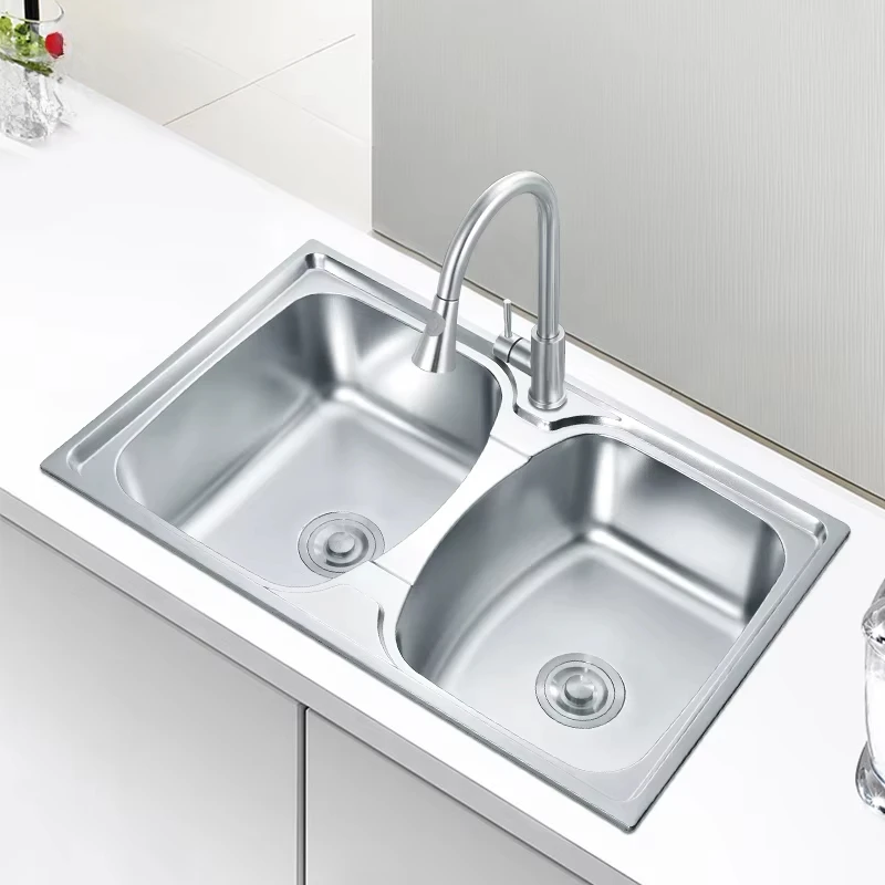 304 Stainless Steel Kitchen Sink double Bowl Kitchen Sink Undermount Farmhouse