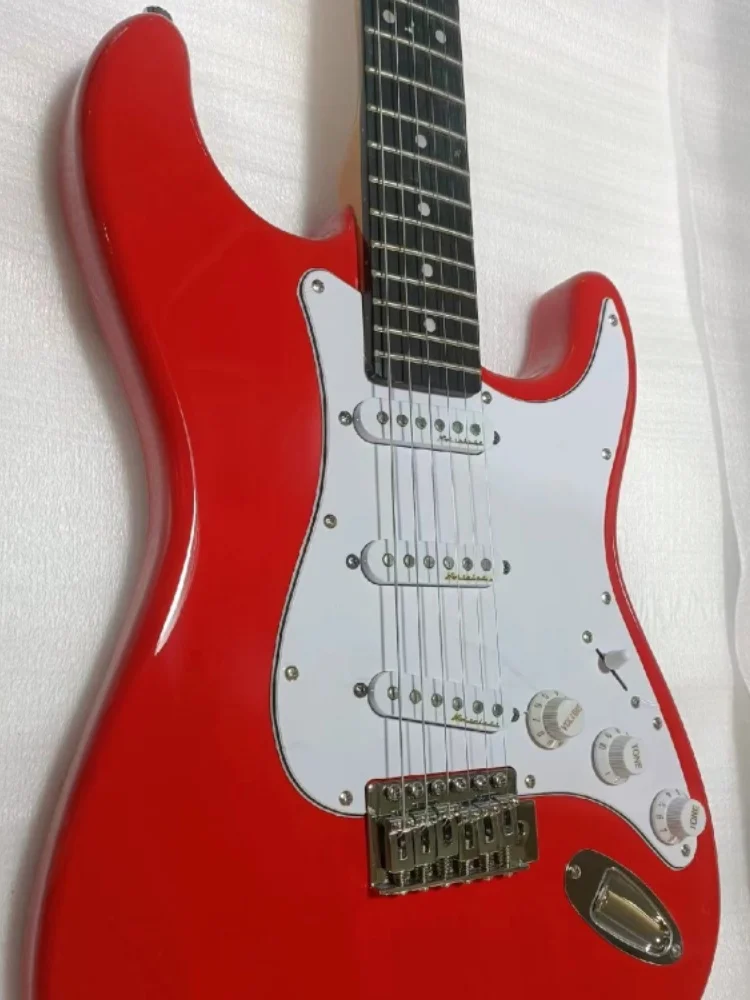 

Custom Electric Guitar,Red electric guitar, very fashionable and beautiful,Free Shipping