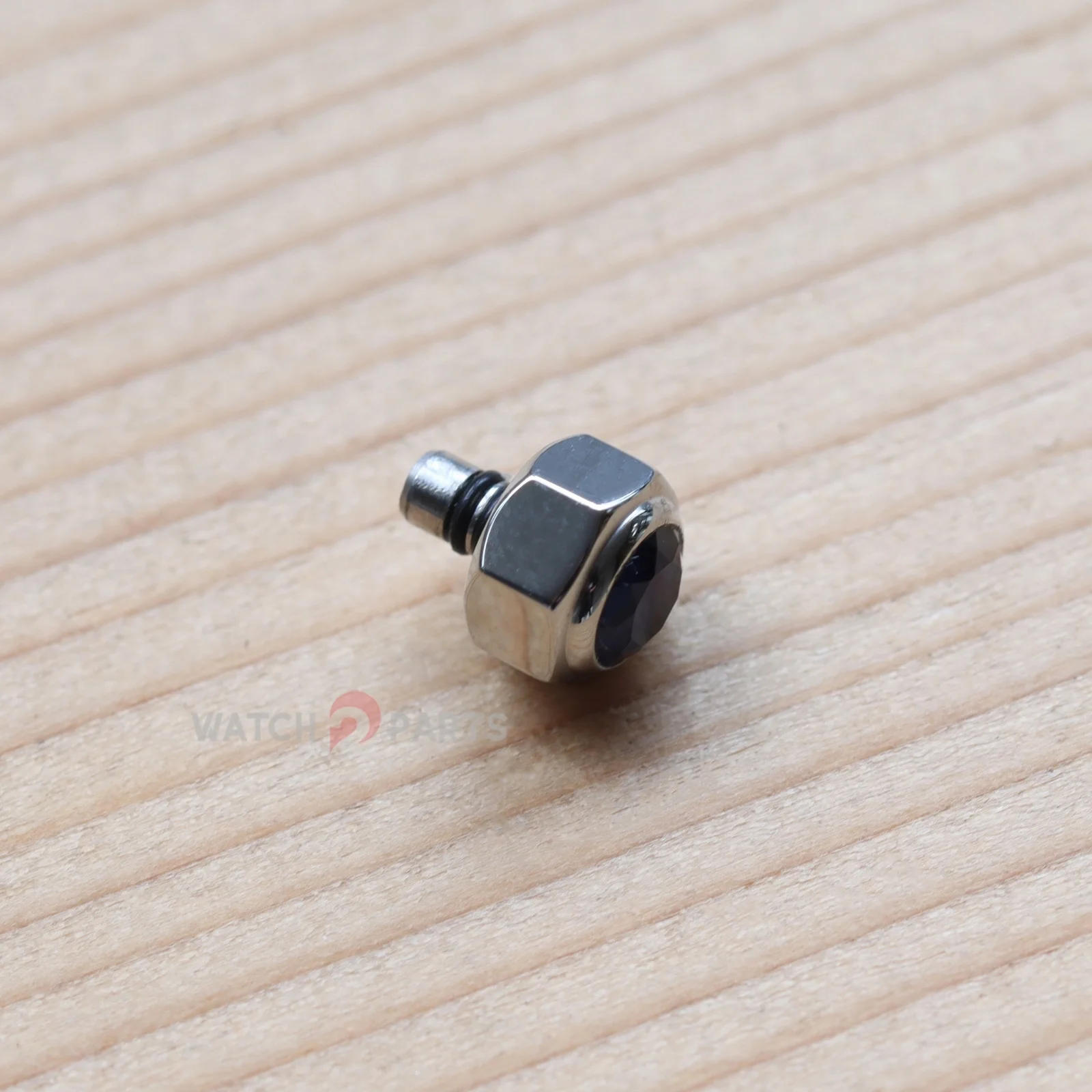 Crown for Cartier 4075 Santos de Cartier Medium Watch view 2