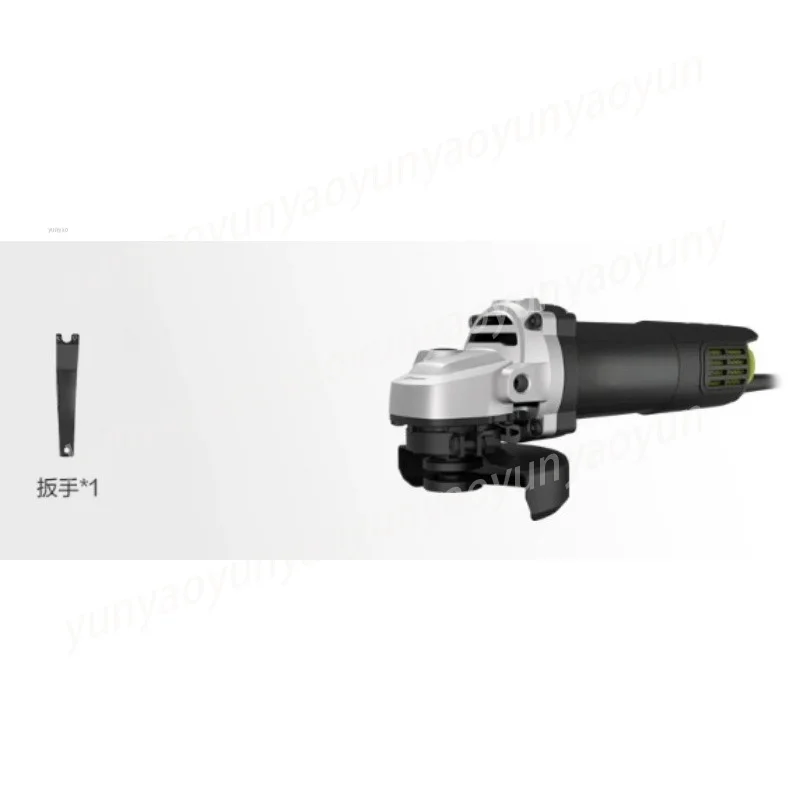 800W 4.5 Inch Angle Grinder with Guard Handheld Cutting Tool for Tile Metal Processing