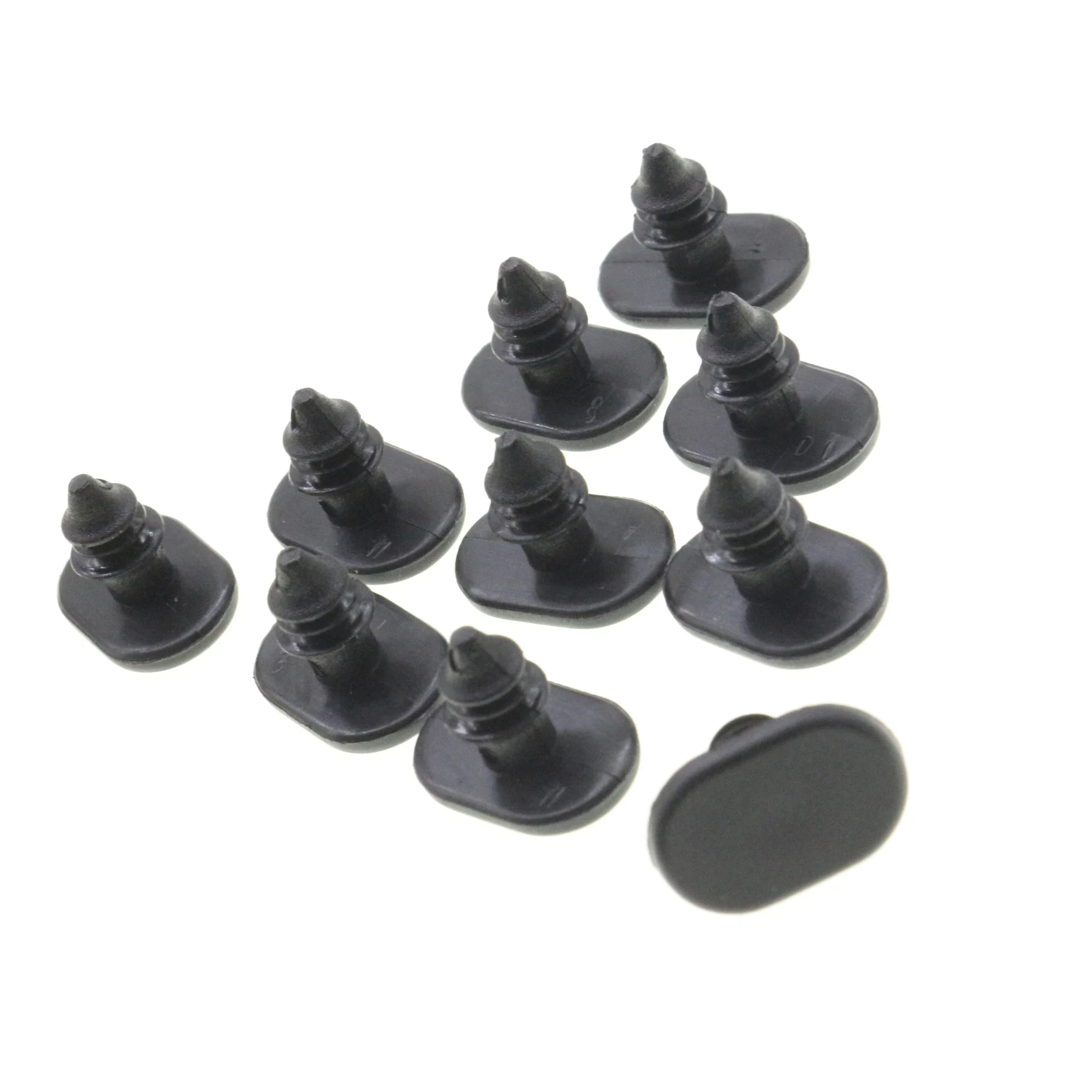 

10 шт. дверные уплотнительные заклепки для Honda CR-V 1997-2006 Ridgeline 2006–14 гг. | 72311-S10-003 Черная нейлоновая застежка