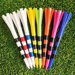 Camiseta de Golf de plástico Multicolor, 3-1/4 pulgadas, 83mm, 70mm, 50 piezas